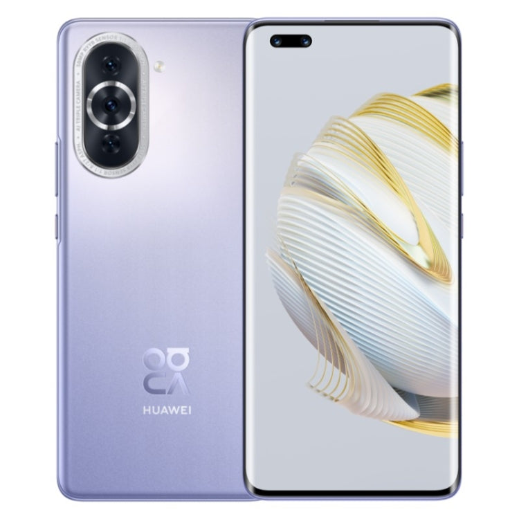 Três Câmaras Traseiras + Duas Câmaras Frontais, Identificação de Impressão Digital no Ecrã, 6.78 polegadas HarmonyOS 2 Qualcomm Snapdragon 778G 4G Octa Core até 2.42GHz, Rede: 4G, OTG, NFC, Não Suporta Google Play, nova 10 Pro 4G 256GB