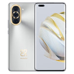Três Câmaras Traseiras + Duas Câmaras Frontais, Identificação de Impressão Digital no Ecrã, 6.78 polegadas HarmonyOS 2 Qualcomm Snapdragon 778G 4G Octa Core até 2.42GHz, Rede: 4G, OTG, NFC, Não Suporta Google Play, nova 10 Pro 4G 256GB