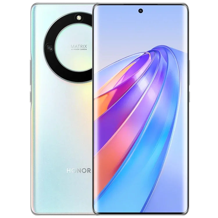 Duas Câmaras Traseiras, Identificação de Impressão Digital no Ecrã, Bateria de 5100mAh, 6.67 polegadas Magic UI 6.1 / Android 12 Snapdragon 695 Octa Core até 2.2GHz, Rede: 5G, OTG, Não Suporta Google Play, 6GB+128GB