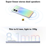 Duas Câmaras Traseiras, Identificação de Impressão Digital Lateral, Bateria de 5000mAh, 6.58 polegadas Realme UI 3.0 / Android 12 MediaTek Dimensity 810 Octa Core até 2.4GHz, Rede: 5G, Suporte Google Play, 12GB+256GB