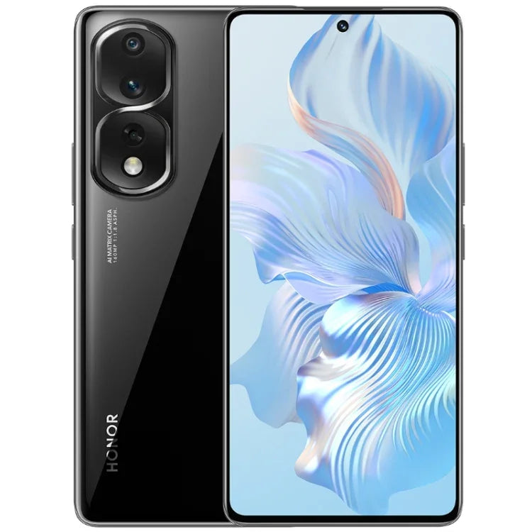 Câmaras Triplas Traseiras, Identificação por Impressão Digital no Ecrã, 6,67 polegadas Magic UI 7.0 Qualcomm Snapdragon 8+ Gen1 Octa Core até 3,0GHz, Rede: 5G, OTG, NFC, Não Suporta Google Play, Honor 80 Pro Flat 5G, 12GB+256GB