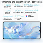 Câmaras Triplas Traseiras, Identificação por Impressão Digital no Ecrã, 6,67 polegadas Magic UI 7.0 Qualcomm Snapdragon 8+ Gen1 Octa Core até 3,0GHz, Rede: 5G, OTG, NFC, Não Suporta Google Play, Honor 80 Pro Flat 5G, 12GB+256GB
