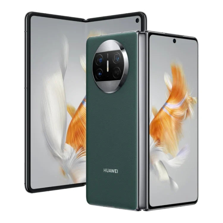 Câmaras Triplas, Face ID e Identificação por Impressão Digital Lateral, Bateria de 5060mAh, Ecrã de 7,85 polegadas + 6,4 polegadas, HarmonyOS 3.1 Snapdragon 8+ 4G Octa Core até 3,2GHz, Rede: 4G, OTG, NFC, Não Suporta Google Play, 1TB