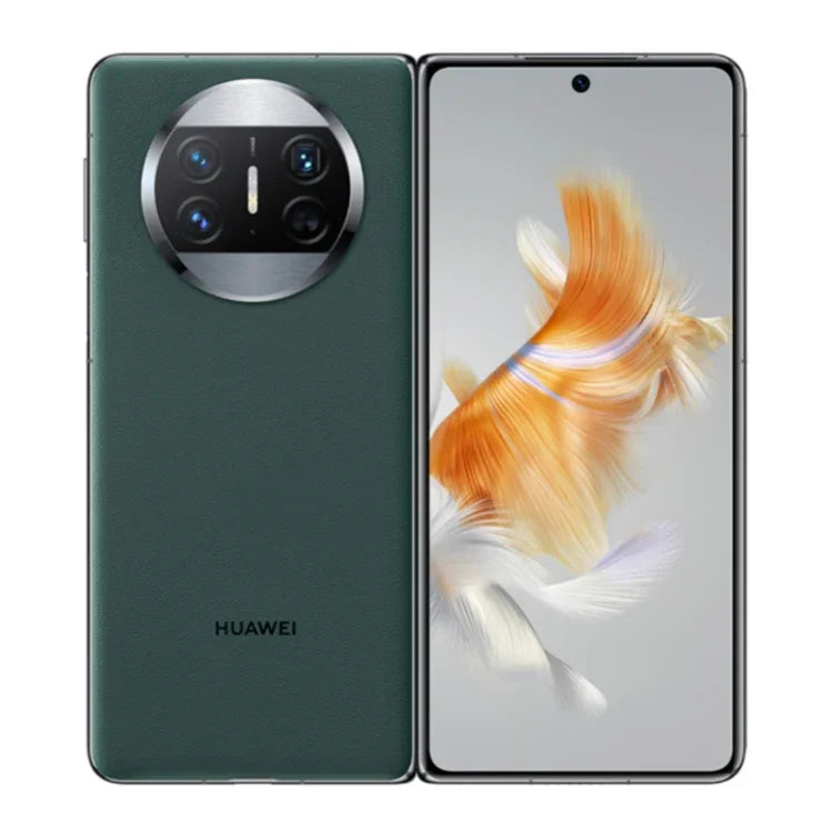Câmaras Triplas, Face ID e Identificação por Impressão Digital Lateral, Bateria de 5060mAh, Ecrã de 7,85 polegadas + 6,4 polegadas, HarmonyOS 3.1 Snapdragon 8+ 4G Octa Core até 3,2GHz, Rede: 4G, OTG, NFC, Não Suporta Google Play, 1TB