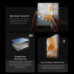 Câmaras Triplas, Face ID e Identificação por Impressão Digital Lateral, Bateria de 5060mAh, Ecrã de 7,85 polegadas + 6,4 polegadas, HarmonyOS 3.1 Snapdragon 8+ 4G Octa Core até 3,2GHz, Rede: 4G, OTG, NFC, Não Suporta Google Play, 1TB