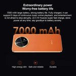 Câmaras Duplas Traseiras, Identificação por Impressão Digital Lateral, Bateria de 7000mAh, 6,95 polegadas HarmonyOS 3.0 Qualcomm Snapdragon 680 Octa Core 2,4GHz, Rede: 4G, OTG, NFC, Não Suporta Google Play, 128GB Preto, 128GB Verde, 128GB Prateado
