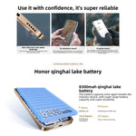 Honor X70 Versão Atualizada, 12GB+256GB, Leitor de Impressões Digitais no Ecrã, 6,79 polegadas MagicOS 10.0 / Android 16 Snapdragon 6 Gen 4 Octa Core, Rede: 5G, OTG, NFC, Suporte Google Play, 12GB+256GB
