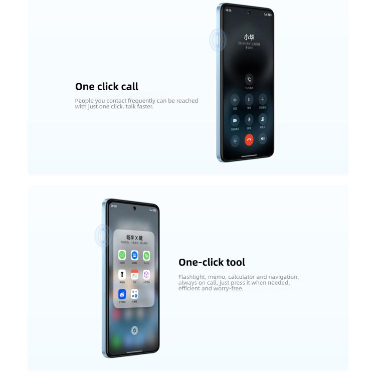 HUAWEI Enjoy 90 Plus, 8GB+256GB, Leitor de Impressões Digitais Lateral, 6,67 polegadas HarmonyOS 6.0 Kirin 8000, OTG, Não Suporta Google Play, 8GB+256GB