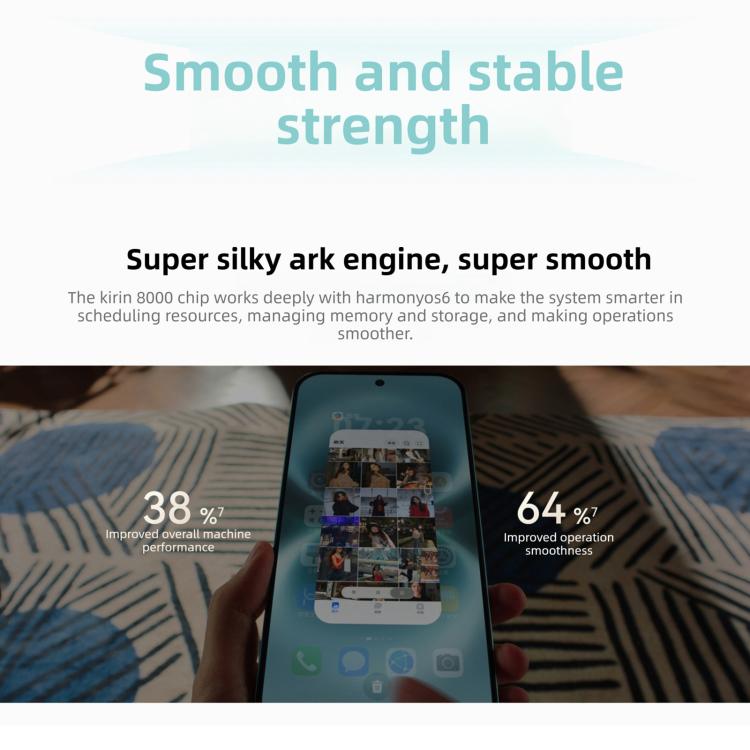 HUAWEI Enjoy 90 Pro Max, 8GB+256GB, sensor de impressão digital lateral, 6,84 polegadas HarmonyOS 6.0 Kirin 8000, OTG, não suporta Google Play, 8GB+256GB