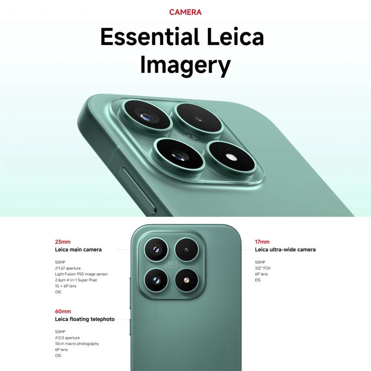 Xiaomi 17 Global, 12GB+256GB, Impressão digital ultrassónica, 6,3 polegadas Xiaomi HyperOS 3 Snapdragon 8 Elite Gen 5 Octa Core, NFC, Rede: 5G, 12GB+256GB