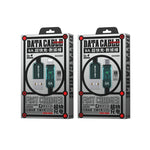 Cabo de Dados de Carregamento Rápido Transparente USB para 8 Pinos Série Pioneer WK WDC-180 6A, Comprimento: 1m, USB para 8 Pinos