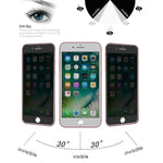 0.4mm 9H Surface Hardness 180 Degree Privacy Anti Glare Screen Protector for iPhone 7 Plus / 8 Plus, For iPhone 7 Plus / 8 Plus (1 PC)