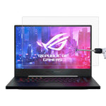Película protetora de vidro temperado HD para ecrã de portátil ASUS ROG Zephyrus M GU502 15,6 polegadas, Para ASUS ROG Zephyrus M 15,6 polegadas