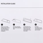 2 PCS 3H Professional Paper Textured Screen Film Pencil Sketch Film for Microsoft Surface Pro 4 / 5 / 6 / 7, For Microsoft Surface Pro 4 / 5 / 6 / 7