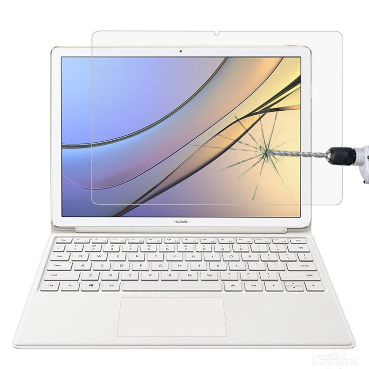 Película de vidro temperado de ecrã completo com dureza de superfície 9H 0,4mm para Huawei MateBook E 12 polegadas, MateBook E 12 polegadas