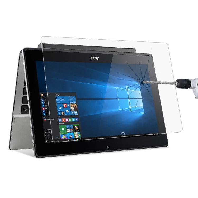 Película de vidro temperado de ecrã completo com dureza de superfície 9H 0,4mm para Acer Switch 11V (SW5-173) 11,6 polegadas, para Acer Switch 11V (SW5-173) 11,6 polegadas