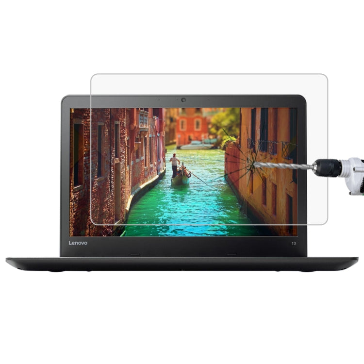 Película de vidro temperado de ecrã completo com dureza de superfície 9H 0,4mm para Lenovo ThinkPad 13 Chromebook 13,3 polegadas, Lenovo 13 Chromebook