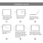 Película de vidro temperado de ecrã completo com dureza de superfície 9H 0,4mm para Lenovo ThinkPad A285 12,5 polegadas, Lenovo A285