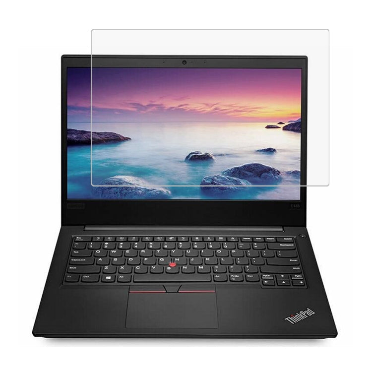 Película de vidro temperado de ecrã completo com dureza de superfície 9H 0,4mm para Lenovo ThinkPad E485 14 polegadas, Lenovo E485