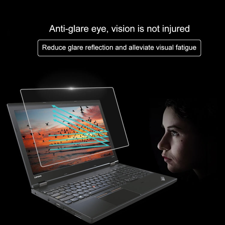 Película de vidro temperado de ecrã completo com dureza de superfície 9H para Lenovo ThinkPad L570 15,6 polegadas, Lenovo L570
