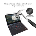 Película de vidro temperado de ecrã completo com dureza de superfície 9H 0,4mm para Lenovo ThinkPad Yoga 370 13,3 polegadas, Yoga 370