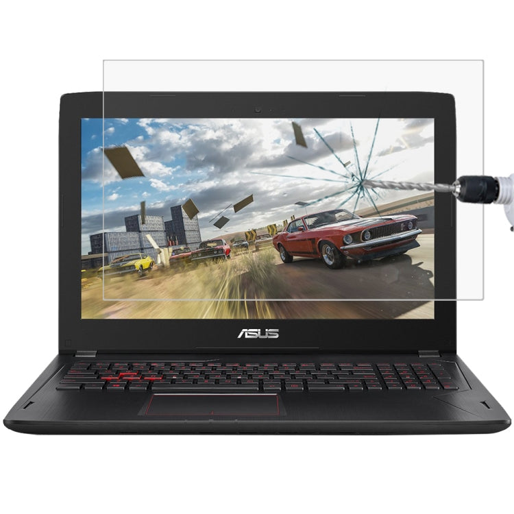 Película protetora de vidro temperado HD para ecrã de portátil ASUS FX502VM 15,6 polegadas, Para ASUS FX502VM 15,6 polegadas