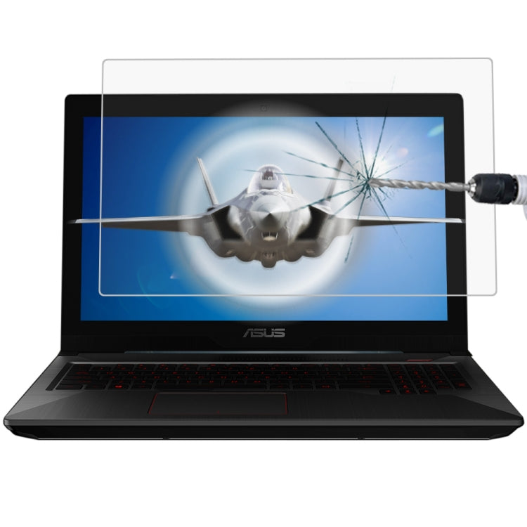Película protetora de vidro temperado HD para ecrã de portátil ASUS FX503 15,6 polegadas, Para ASUS FX503 15,6 polegadas