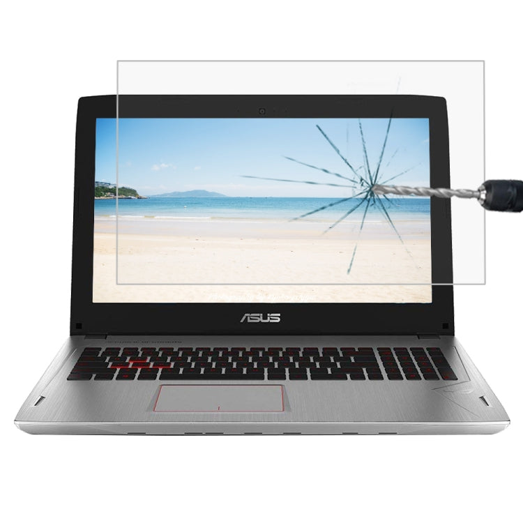 Película protetora de vidro temperado HD para ecrã de portátil ASUS ROG GL502VM 15,6 polegadas, Para ASUS ROG GL502VM 15,6 polegadas