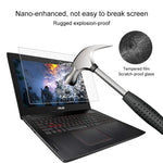 Película protetora de vidro temperado HD para ecrã de portátil ASUS ROG GL502VM 15,6 polegadas, Para ASUS ROG GL502VM 15,6 polegadas