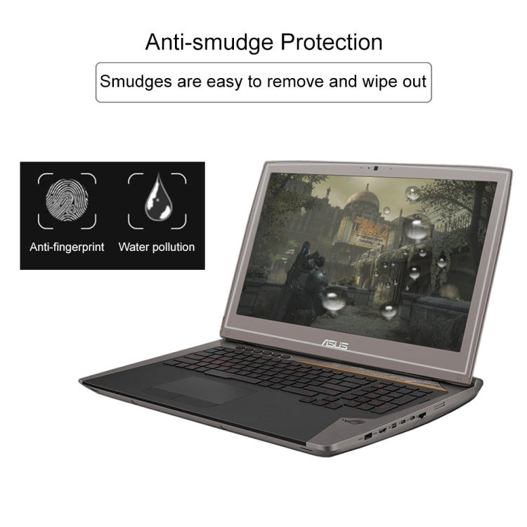 Película protetora de vidro temperado HD para ecrã de portátil ASUS ROG GL502VM 15,6 polegadas, Para ASUS ROG GL502VM 15,6 polegadas