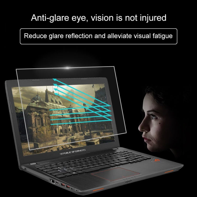 Película protetora de vidro temperado HD para ecrã de portátil ASUS ROG GL553VE 15,6 polegadas, Para ASUS ROG GL553VE 15,6 polegadas