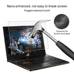 Película protetora de vidro temperado HD para ecrã de portátil ASUS ROG GU501 15,6 polegadas, Para ASUS ROG GU501 15,6 polegadas
