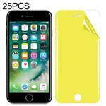 25 PCS Para iPhone SE 2020 / 8 / 7 Protetor de Ecrã Frontal de Cobertura Total em TPU Macio, Para iPhone 7 / 8 (25 PCS)