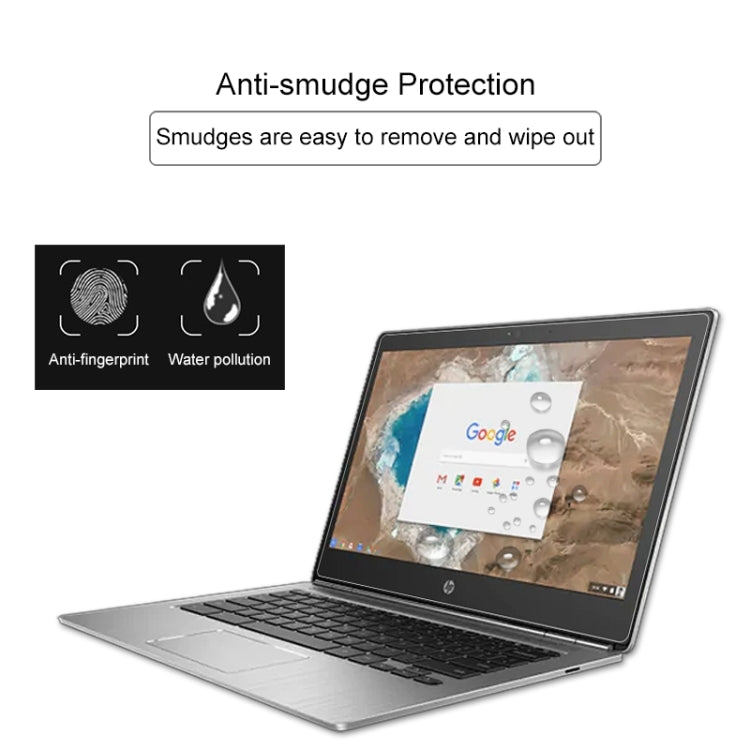 Película protetora de vidro temperado HD para ecrã de portátil HP Chromebook 13 G1 (ENERGY STAR) 13,3 polegadas, Para HP Chromebook 13 G1 (ENERGY STAR) 13,3 polegadas