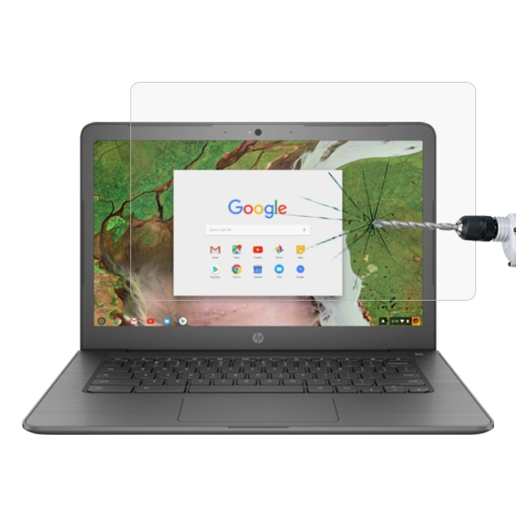 Película protetora de vidro temperado HD para ecrã de portátil HP Chromebook 14 G5 14 polegadas, Para HP Chromebook 14 G5 14 polegadas