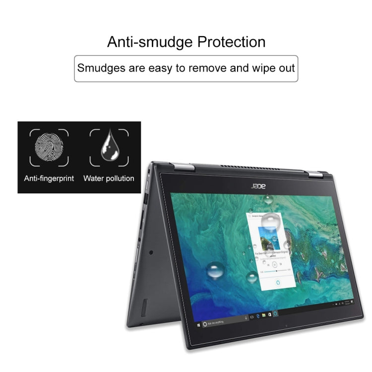 Película protetora de vidro temperado HD para ecrã de portátil Acer Spin 5 - SP513-52N-552K 13,3 polegadas, Para portátil Acer Spin 5 - SP513-52N-552K 13,3 polegadas