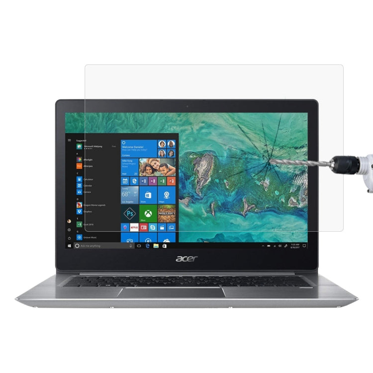 Película protetora de vidro temperado HD para ecrã de portátil Acer Swift 3 - SF314-52G-842K 14 polegadas, Para portátil Acer Swift 3 - SF314-52G-842K 14 polegadas