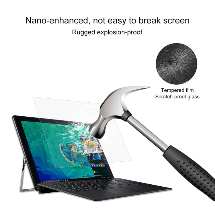 Película protetora de vidro temperado HD para ecrã de portátil Acer Switch 7 Edição Preta - SW713-51GNP-879G 13,3 polegadas, Para portátil Acer Switch 7 Edição Preta - SW713-51GNP-879G 13,3 polegadas