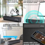 Coluna Bluetooth Estéreo M2 com Subwoofer Loud Boat para TV e Home Theater Sem Fios