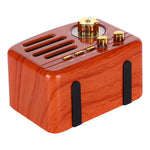 Coluna Retro Bluetooth HiFi Angel MA-1500 com Luz LED Colorida, Suporta USB, FM e AUX 3,5mm