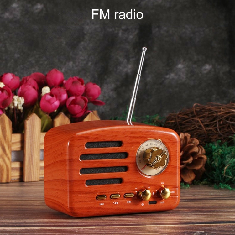 Coluna Retro Bluetooth HiFi Angel MA-1500 com Luz LED Colorida, Suporta USB, FM e AUX 3,5mm