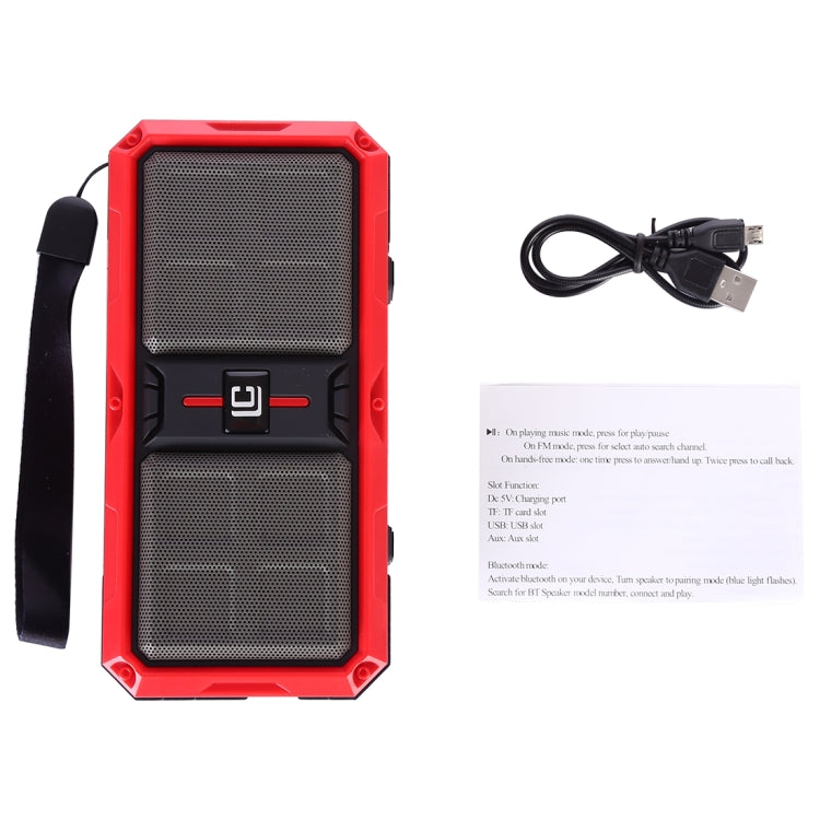 Coluna Bluetooth Sem Fios Portátil G36 DC 5V com Chamadas Mãos Livres, Suporta USB & Cartão TF & Auxiliar 3,5mm & FM, G36