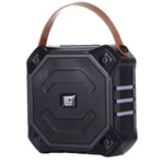 Coluna portátil sem fios LN-29 DC 5V com chamadas mãos-livres, suporte para USB e cartão TF, LN-29
