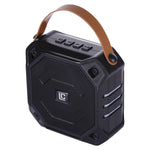 Coluna portátil sem fios LN-29 DC 5V com chamadas mãos-livres, suporte para USB e cartão TF, LN-29