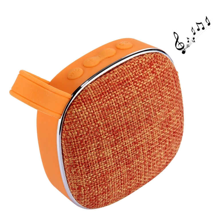 Coluna estéreo Bluetooth portátil X25 com design em tecido, microfone incorporado, suporte para chamadas mãos-livres, cartão TF e entrada AUX, distância Bluetooth: 10m