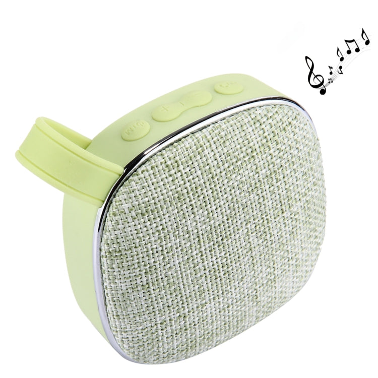 Coluna estéreo Bluetooth portátil X25 com design em tecido, microfone incorporado, suporte para chamadas mãos-livres, cartão TF e entrada AUX, distância Bluetooth: 10m