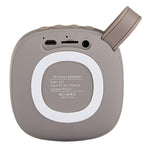 Coluna estéreo Bluetooth portátil X25 com design em tecido, microfone incorporado, suporte para chamadas mãos-livres, cartão TF e entrada AUX, distância Bluetooth: 10m