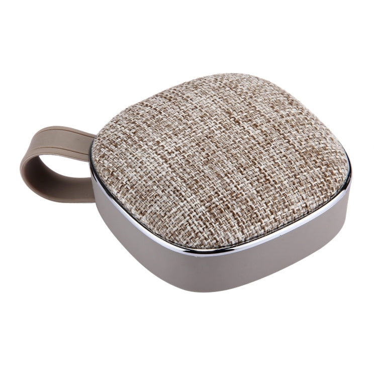 Coluna estéreo Bluetooth portátil X25 com design em tecido, microfone incorporado, suporte para chamadas mãos-livres, cartão TF e entrada AUX, distância Bluetooth: 10m