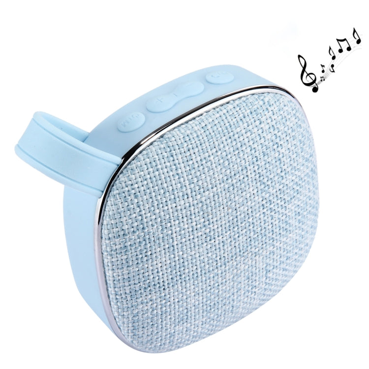 Coluna estéreo Bluetooth portátil X25 com design em tecido, microfone incorporado, suporte para chamadas mãos-livres, cartão TF e entrada AUX, distância Bluetooth: 10m