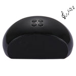 com microfone incorporado, suporte para chamadas mãos-livres, cartão TF, entrada AUX e rádio FM, distância Bluetooth: 10m